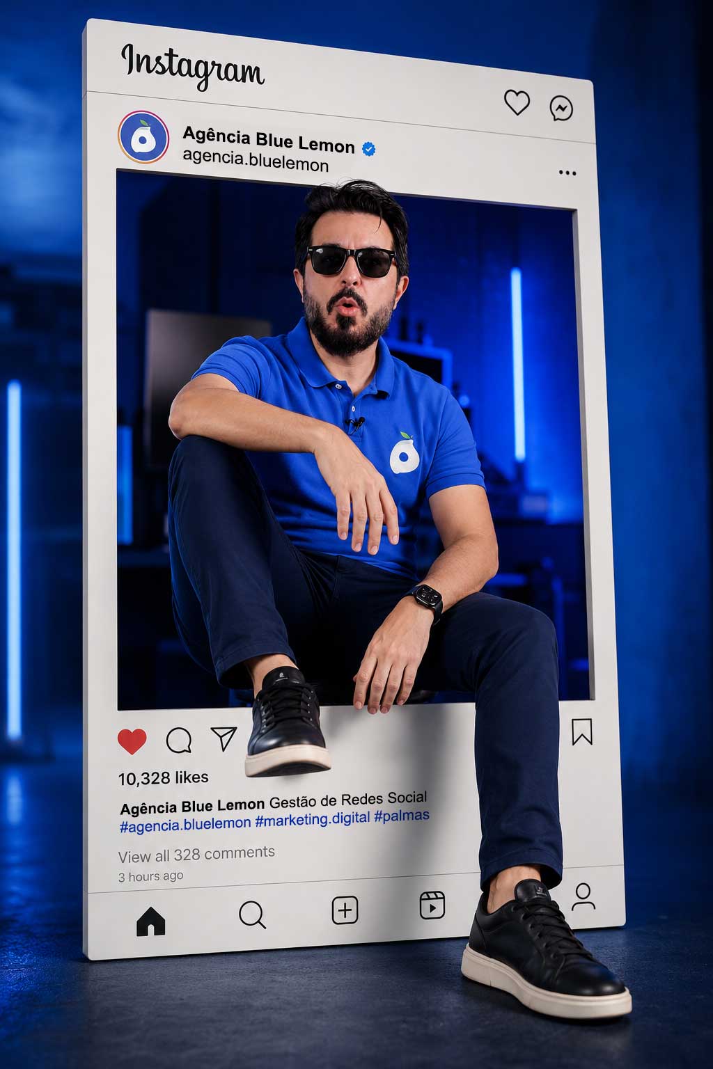 Posts da Blue Lemon no Instagram